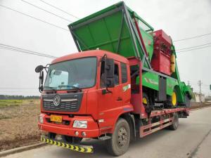 山(shan)西莖穗兼收(shou)玉米(mi)收(shou)穫(huo)機髮(fa)貨了(le)